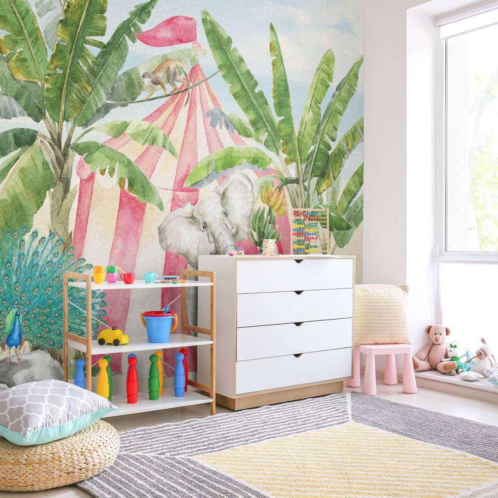 Circus op het strand