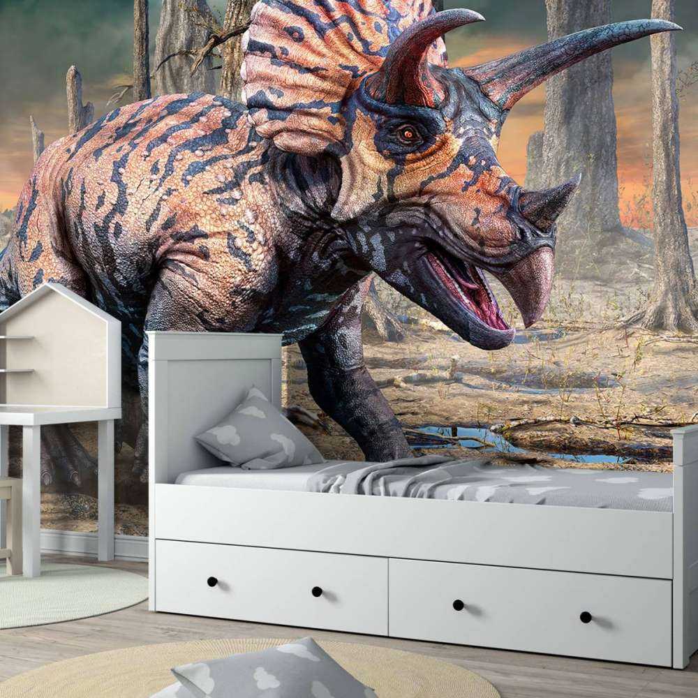 Torosaurus in een verlaten gebied