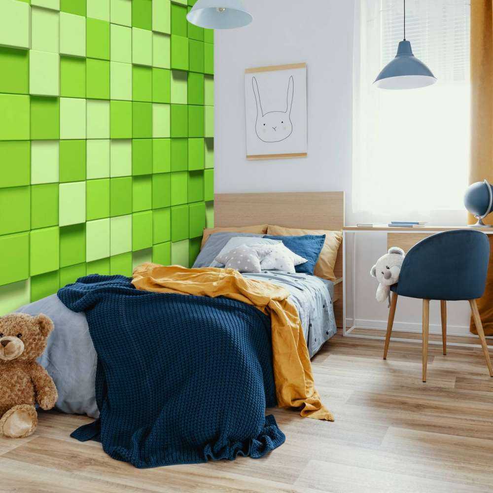 3D Minecraft blokken van gras
