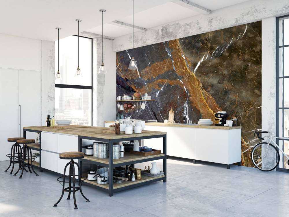 Marmer met mooie lijnen