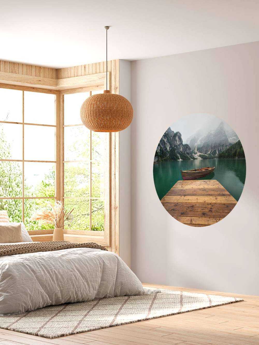 Bootje aan de steiger