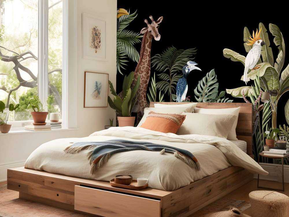 Verschillende jungle dieren