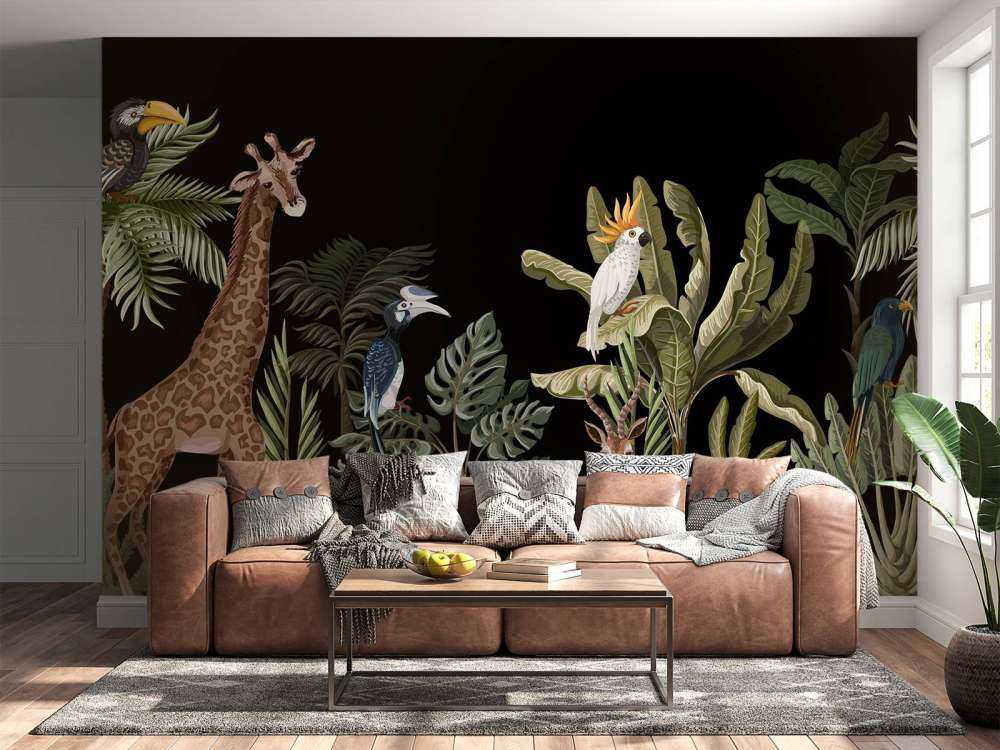 Verschillende jungle dieren