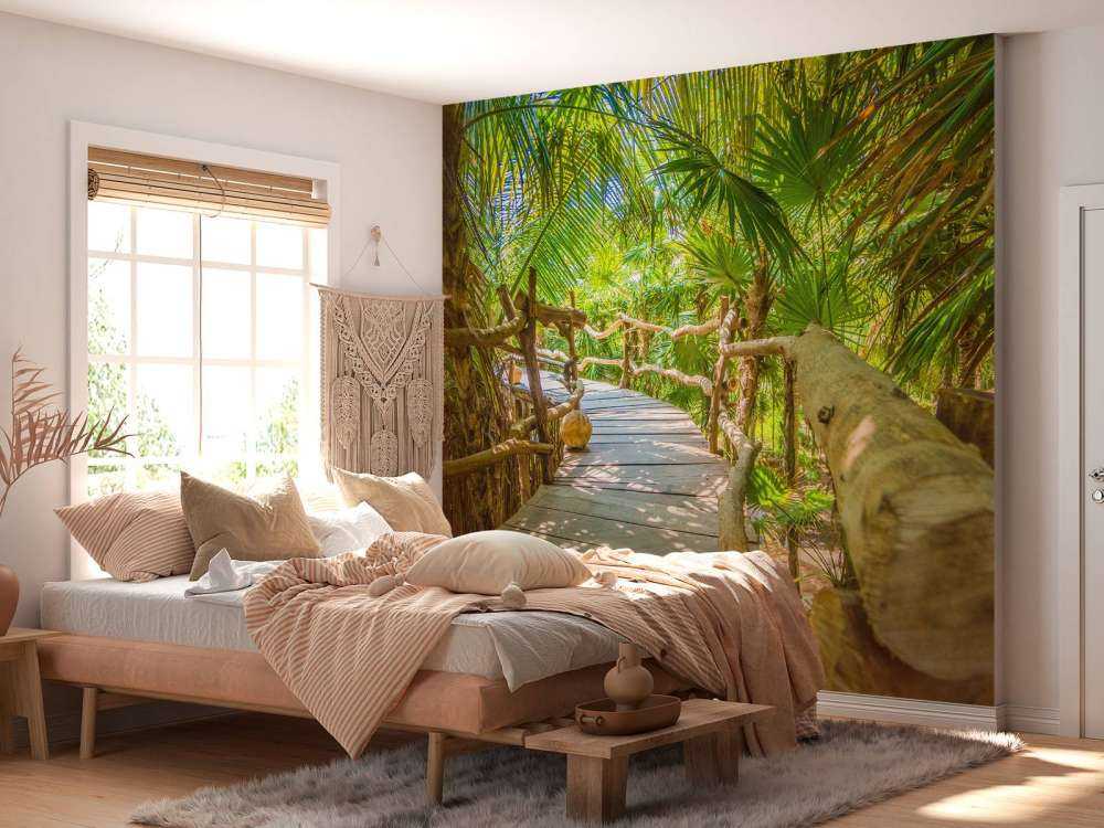 Tropische jungle brug