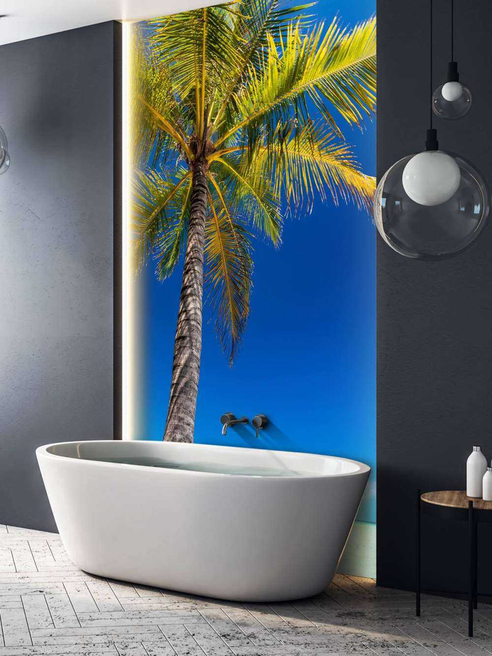 Palmboom op de Malediven