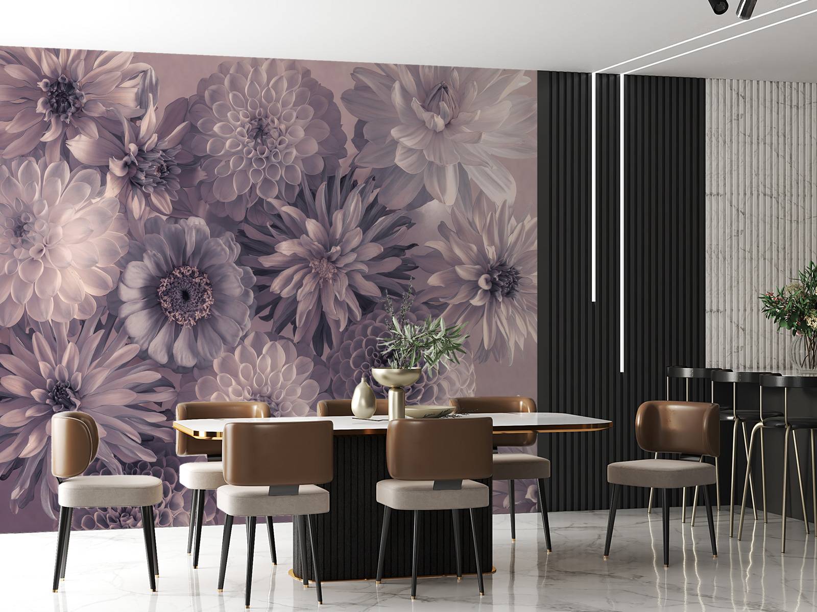 Mix van bloemen