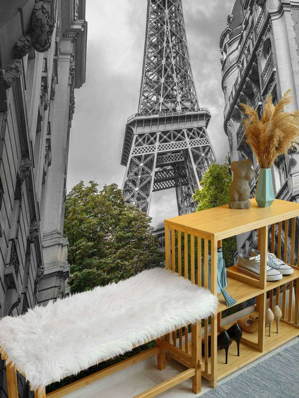 Eiffeltoren zwart-wit