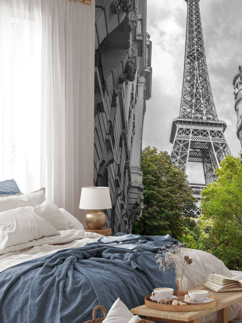 Eiffeltoren zwart-wit