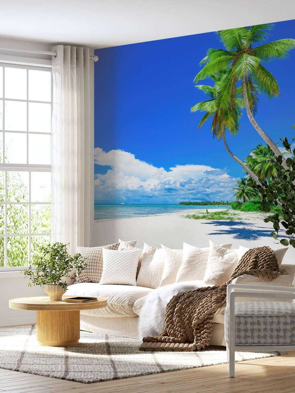 Paradijselijk tropisch strand