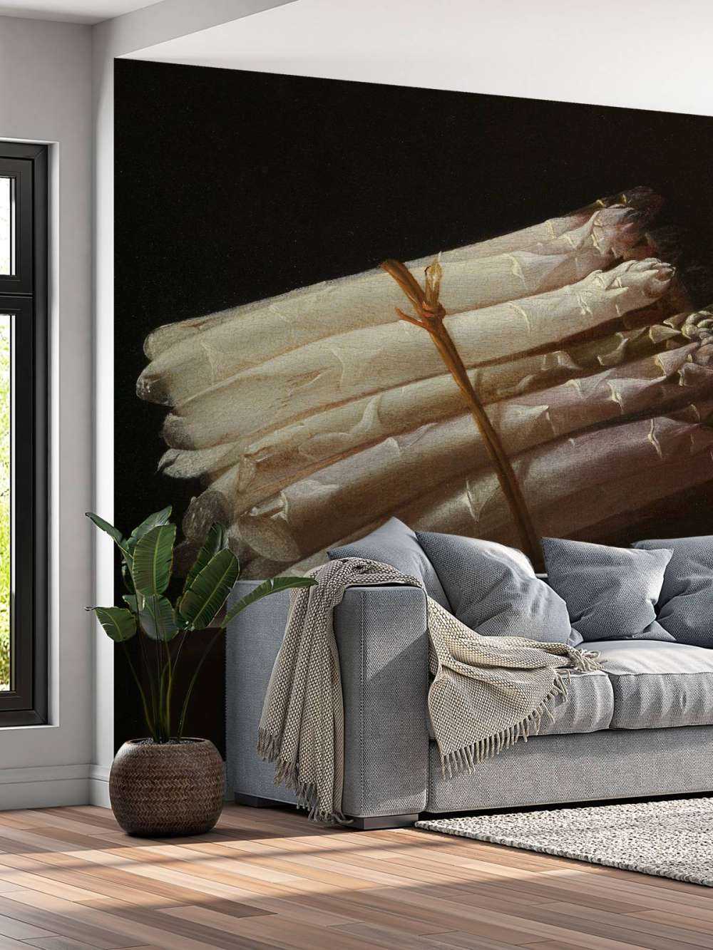 Stilleven met asperges