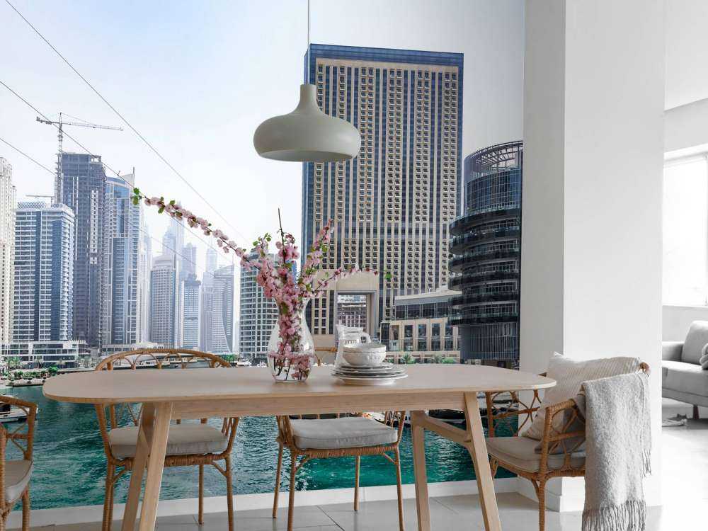 Boten in Dubai Marina