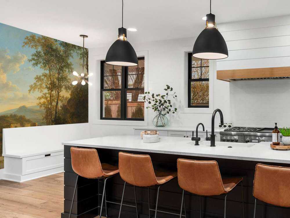 Italiaans landschap met de Ponte Lucano over de Aniene rivier