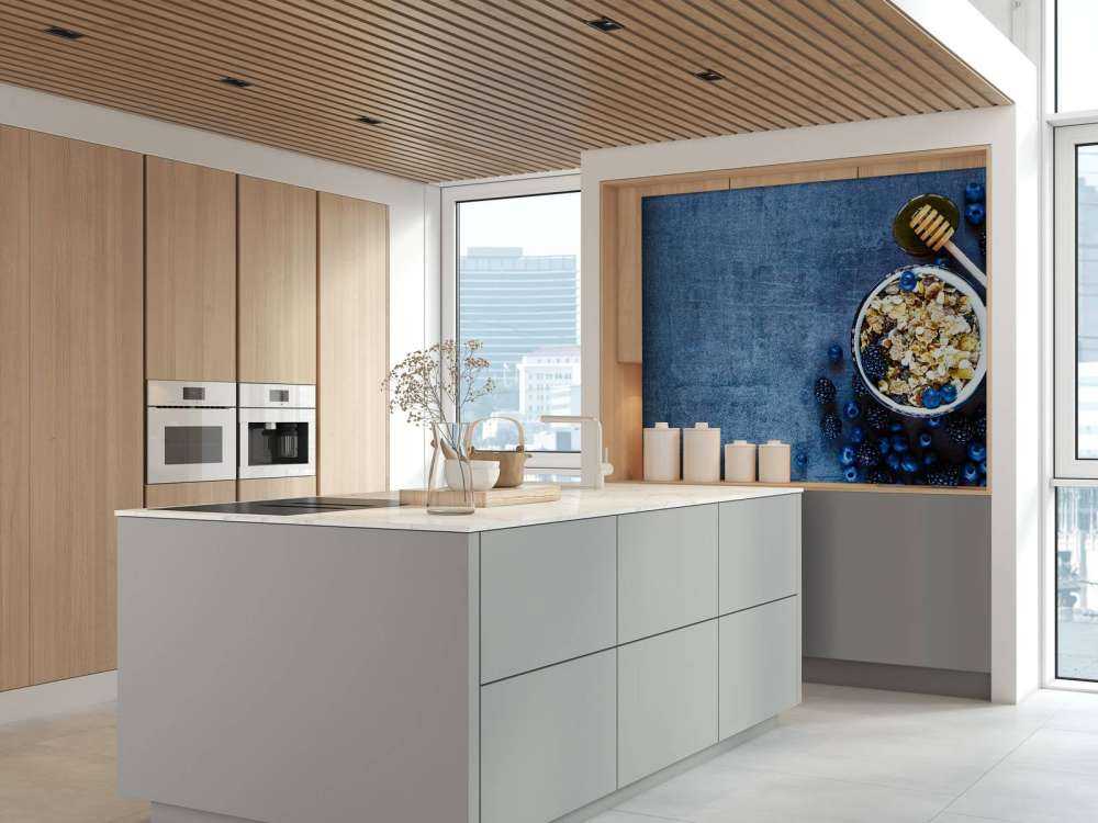 Muesli met honing en bessen