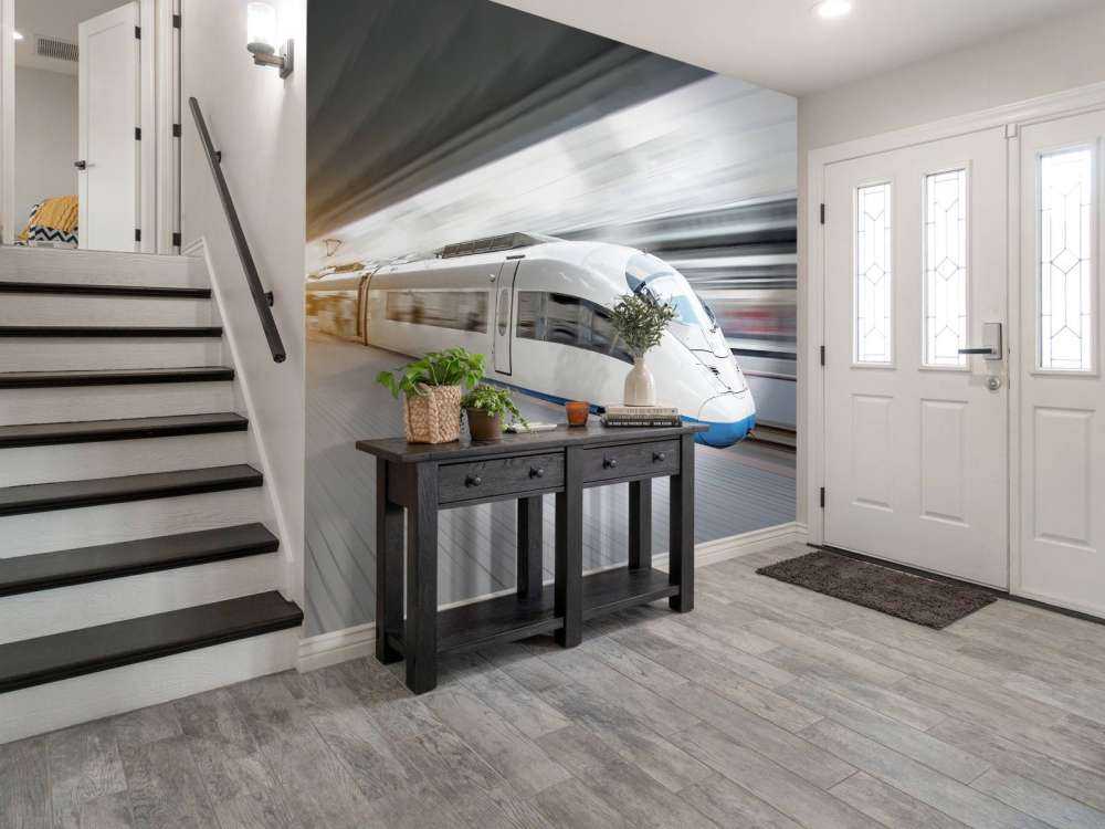 Witte hogesnelheidstrein