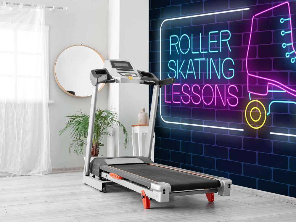 Rolschaats neon logo