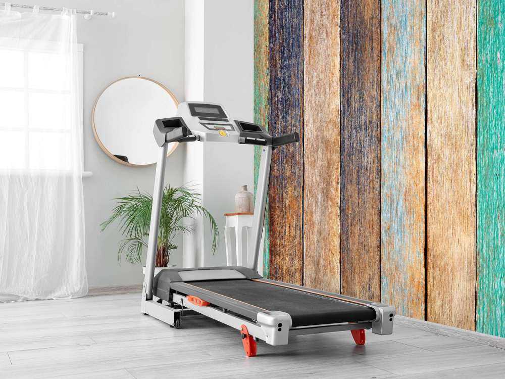 Kleurrijke verticale planken