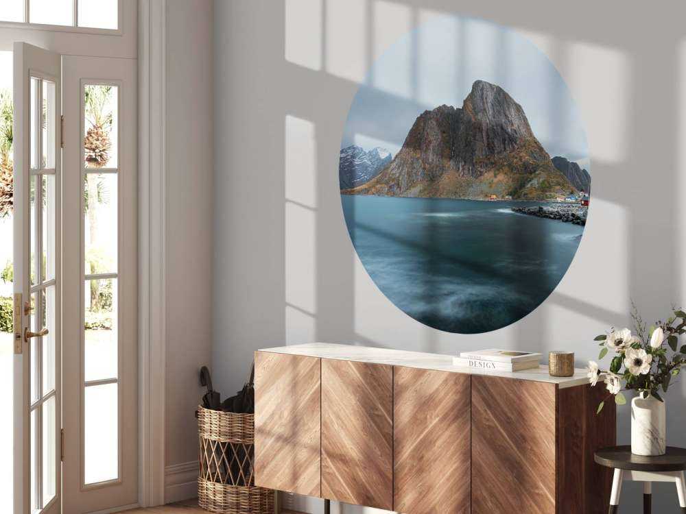 Vissers dorp in Noorwegen