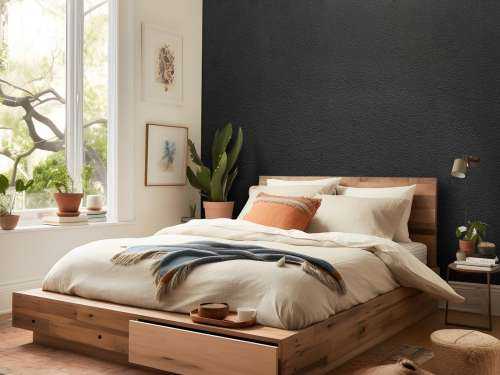 Space gray beton