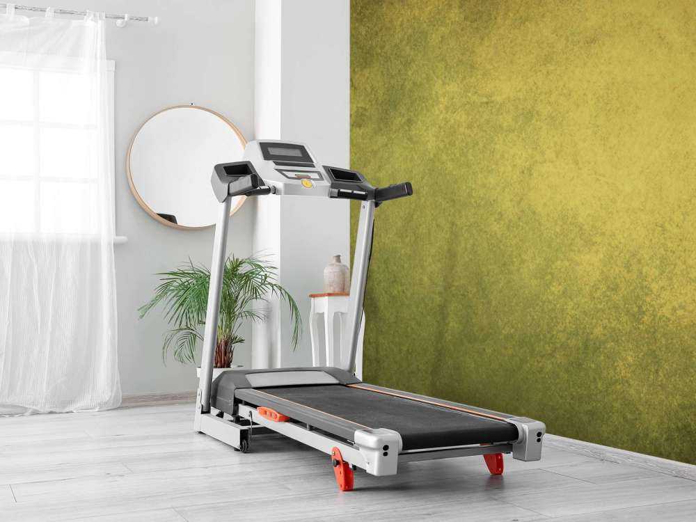 Oude geel-groene muur