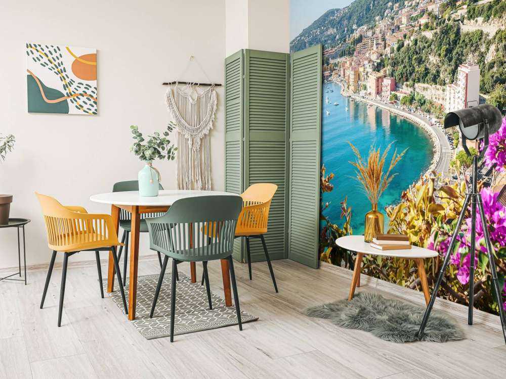 Côte d'Azur in de zomer