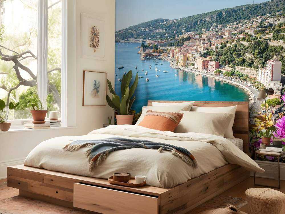 Côte d'Azur in de zomer