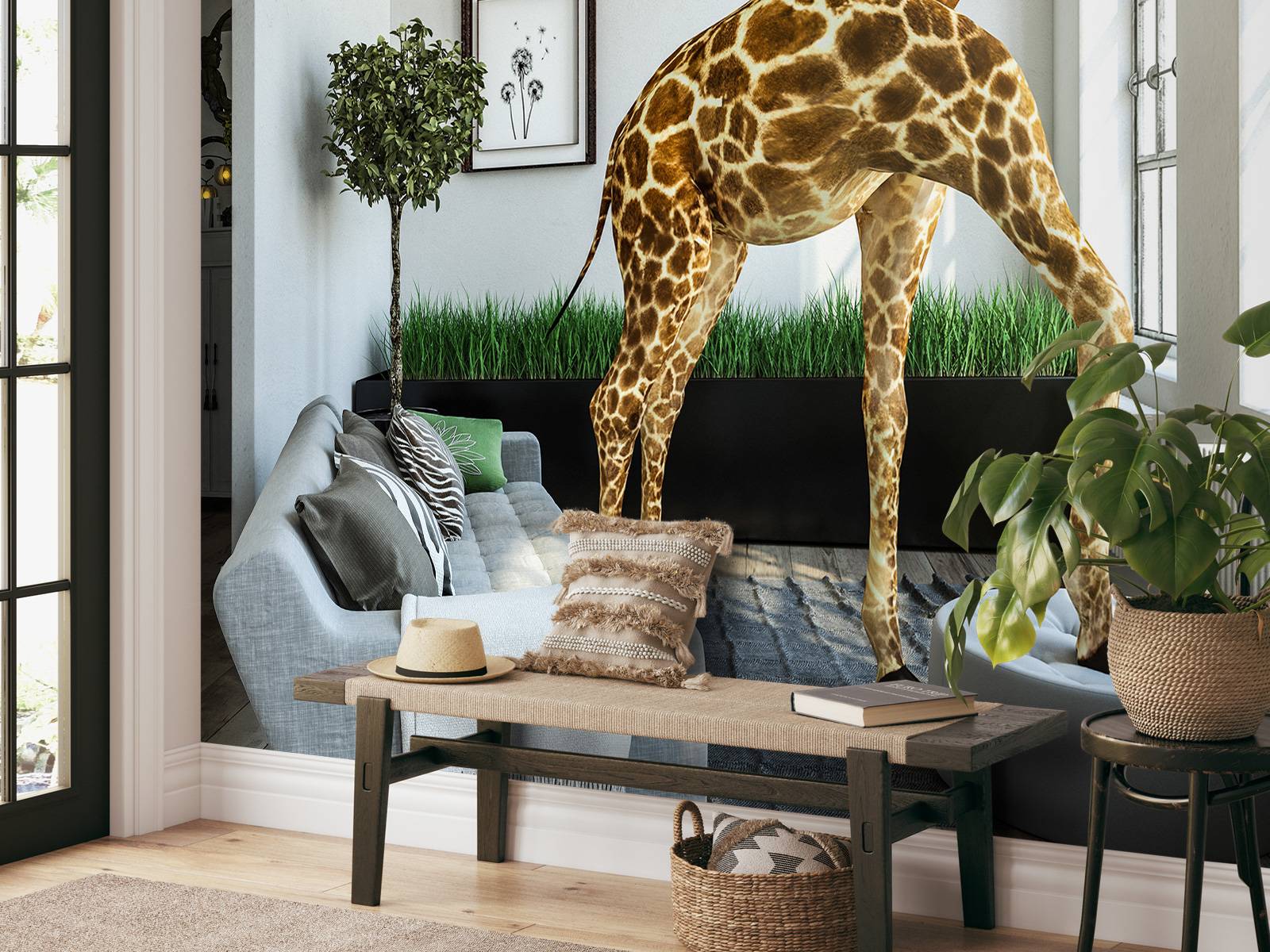 Glurende giraffe