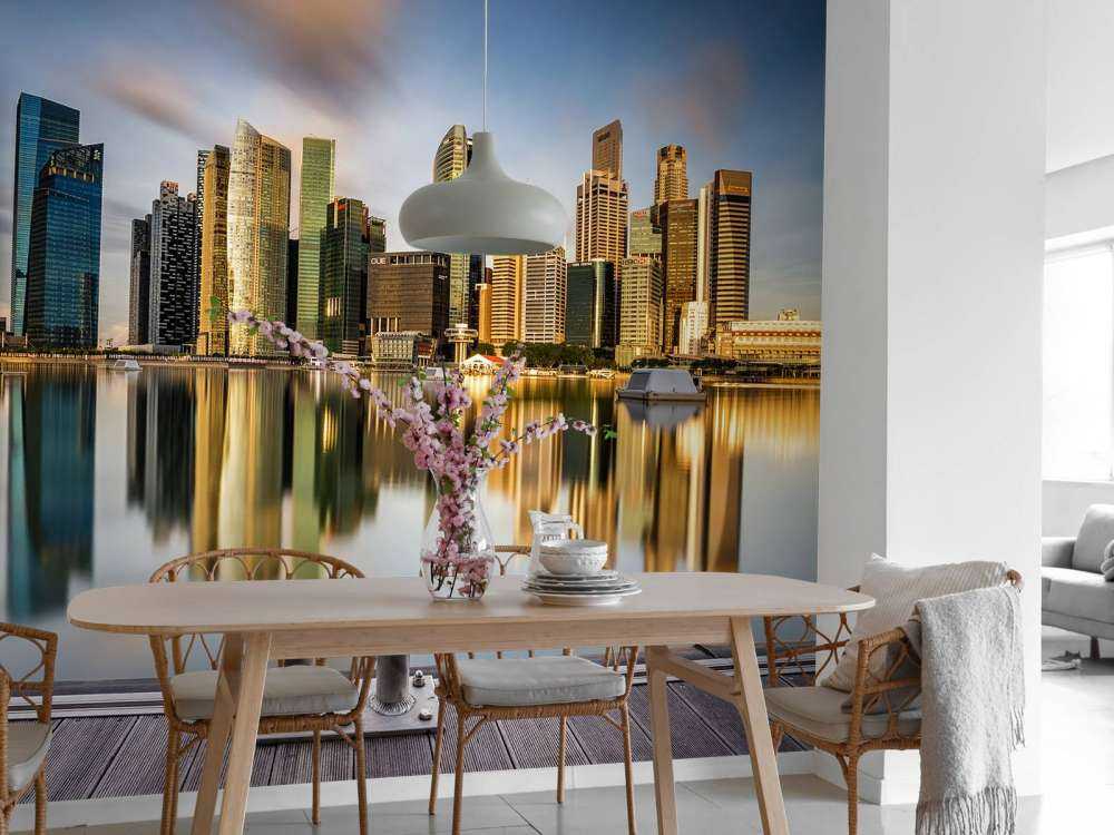 Golden Morning in Singapore