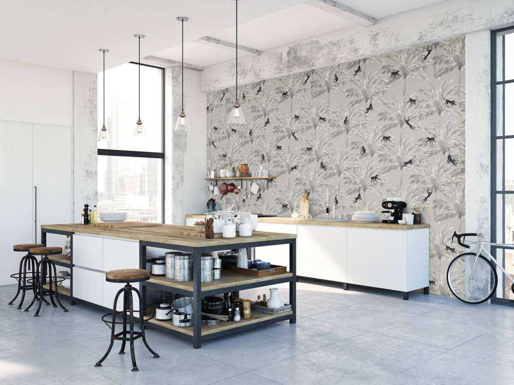 Tropische apen - grijs