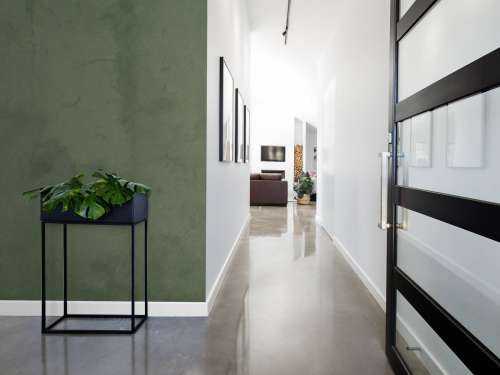 Olijfgroen beton