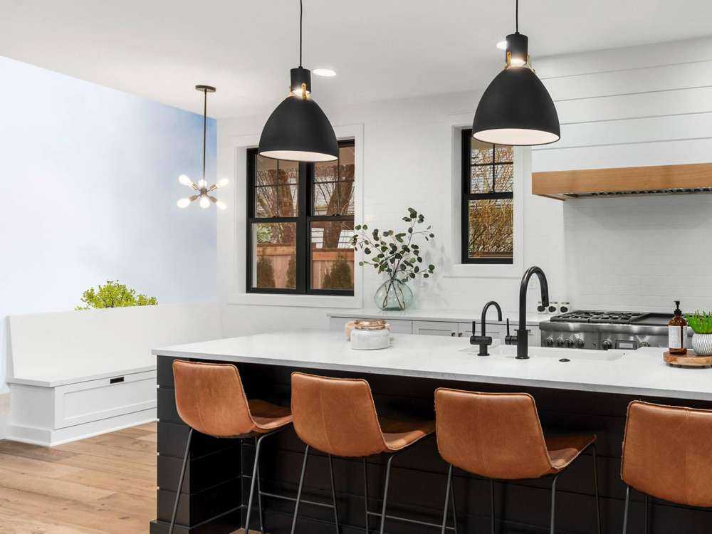 Minimalistische landschap