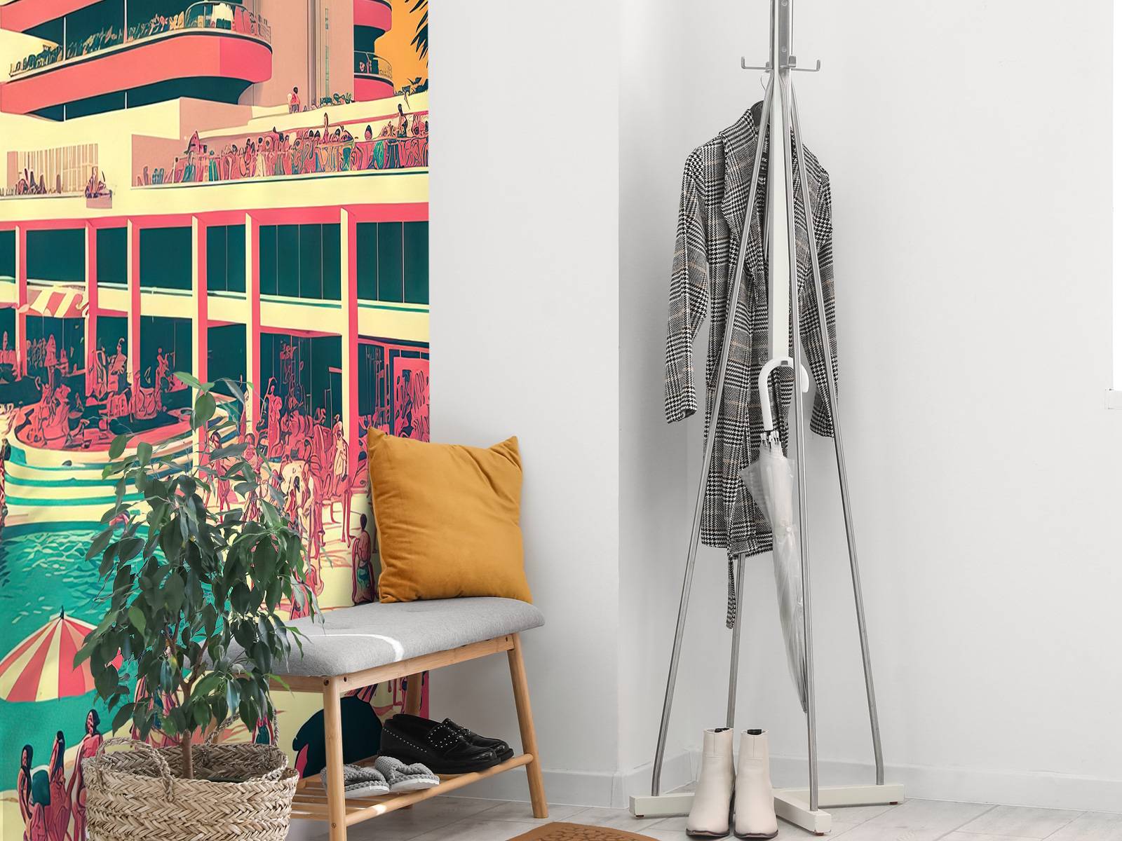 Resort illustratie