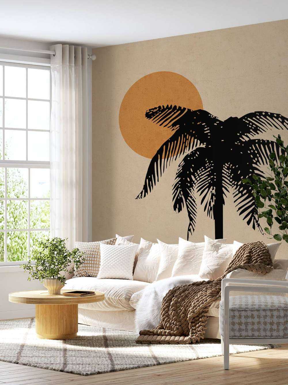 Zwarte palmboom