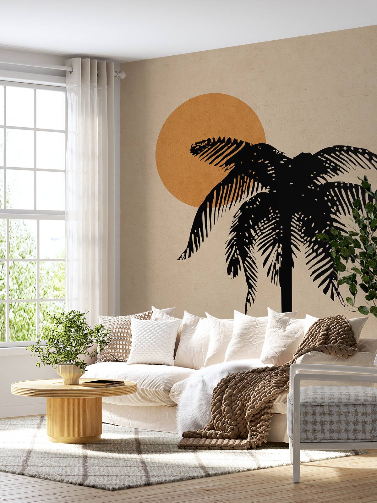 Zwarte palmboom
