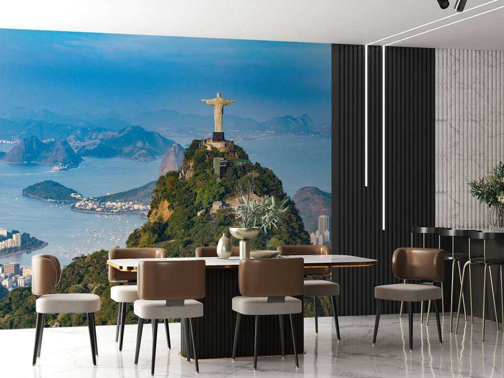 Luchtfoto van Rio de Janeiro