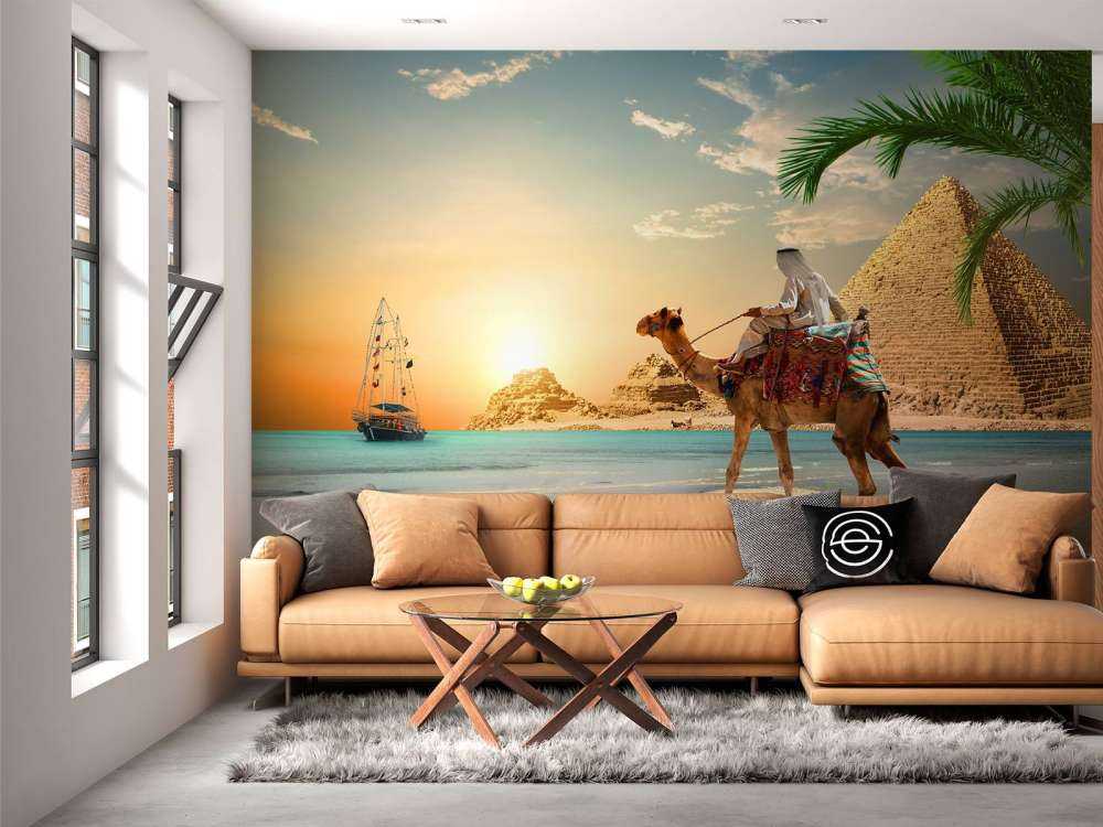 Strand in de woestijn design