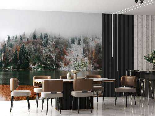 Zacht herfstlandschap
