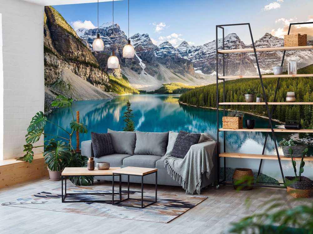 Meer in de Canadian Rockies