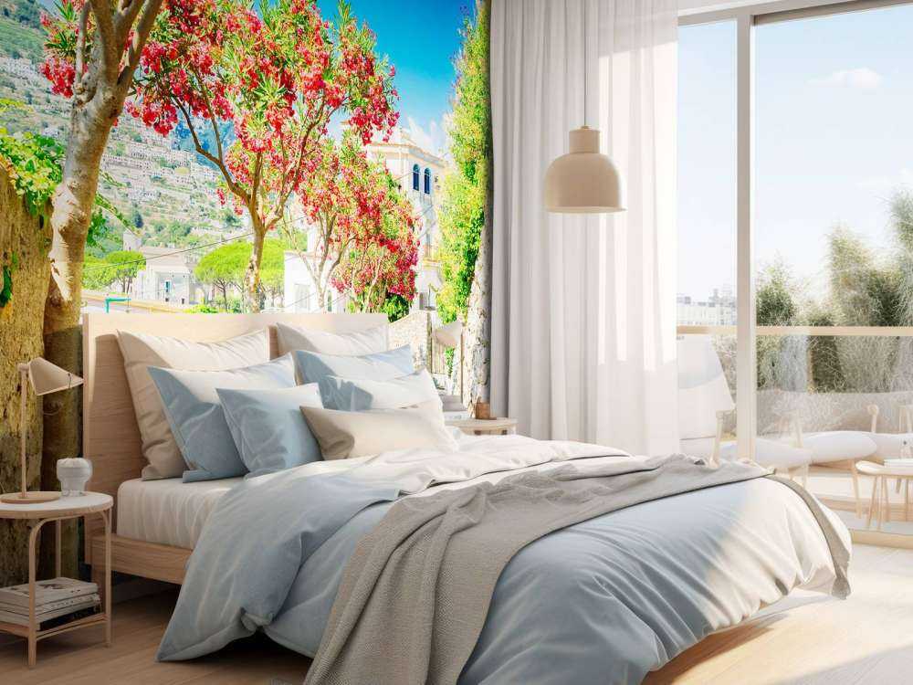 Ravello Village op een zonnige dag