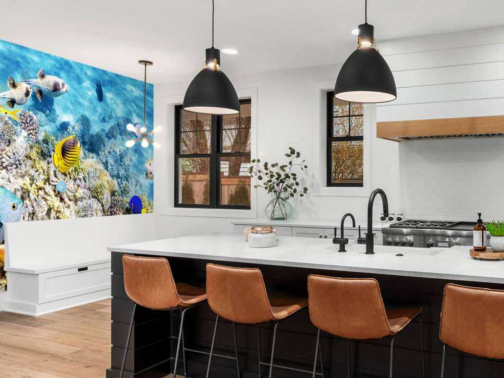 Exotische vissen en koralen