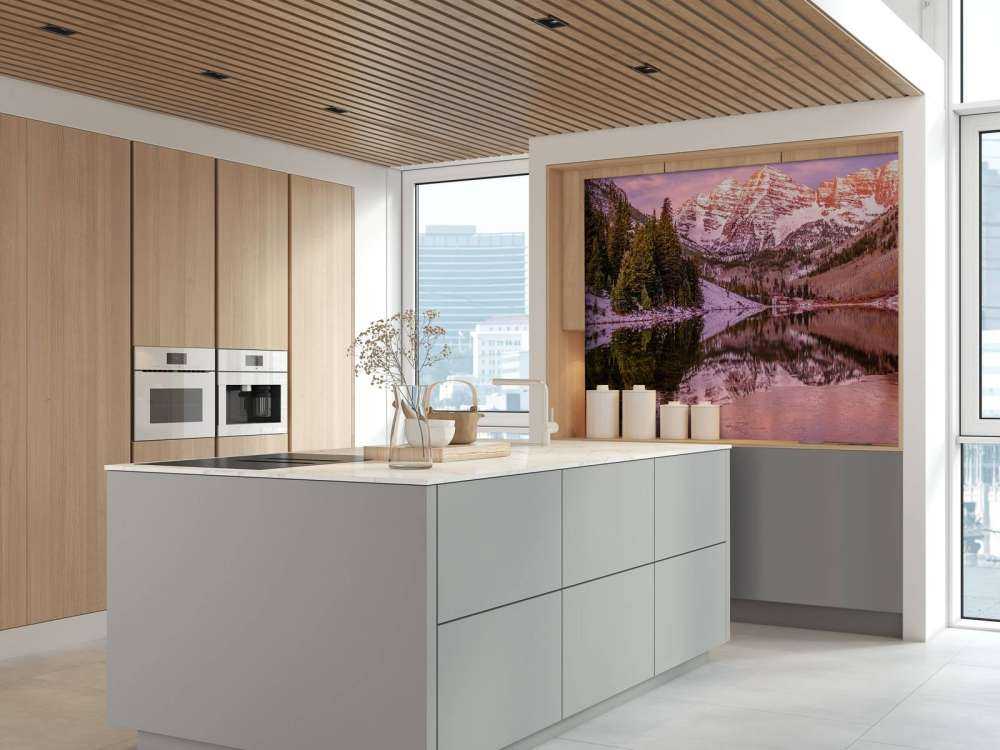 Berglandschap met een rivier