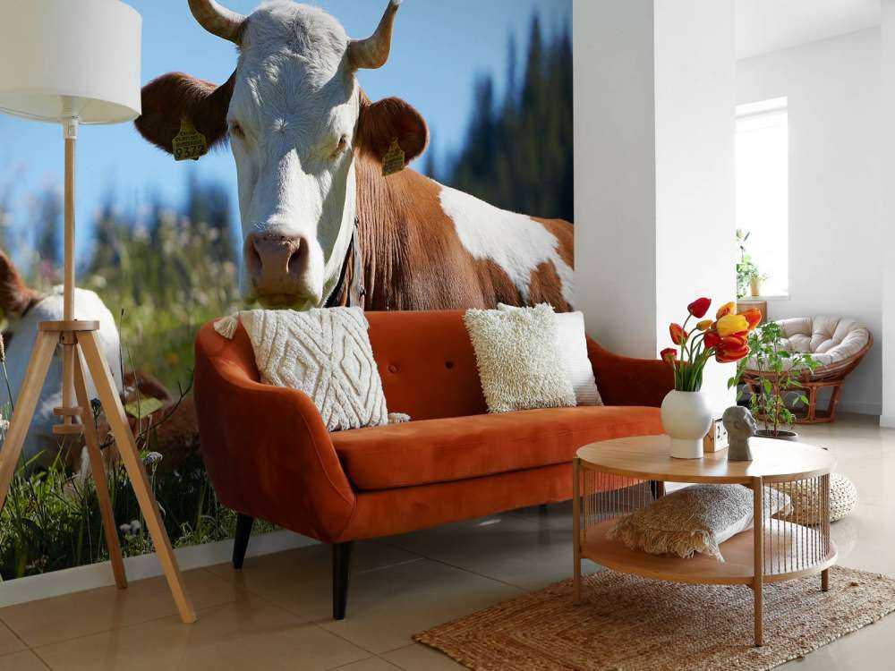 Liggende Koe en Kalf