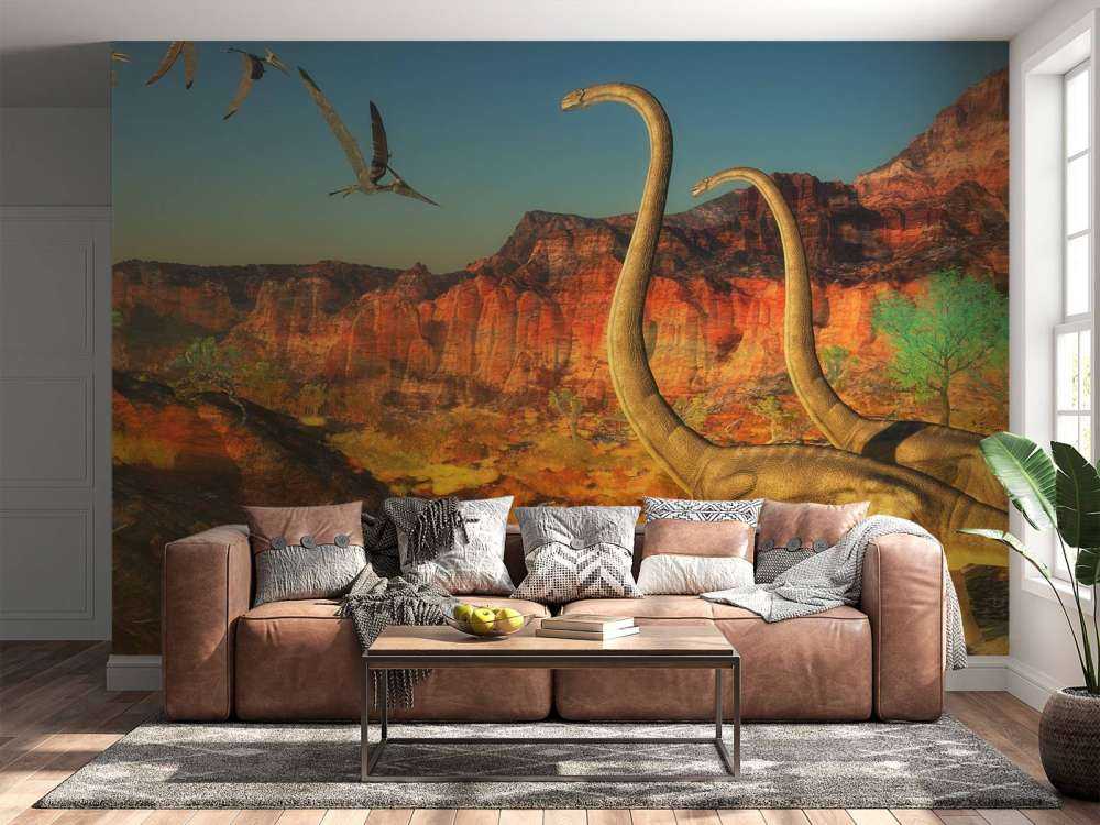 Dinosaurussen tijdens het Jura tijdperk