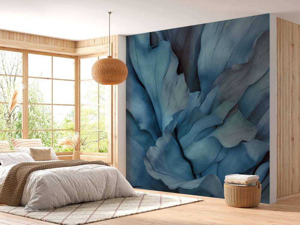 Oceanic floral whispers organic forms