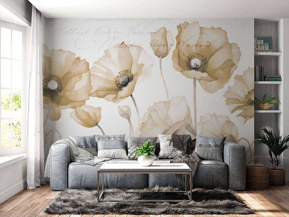 Poppy petal summer serenade soft beige