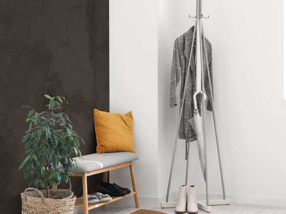 Dennenboom bruin beton