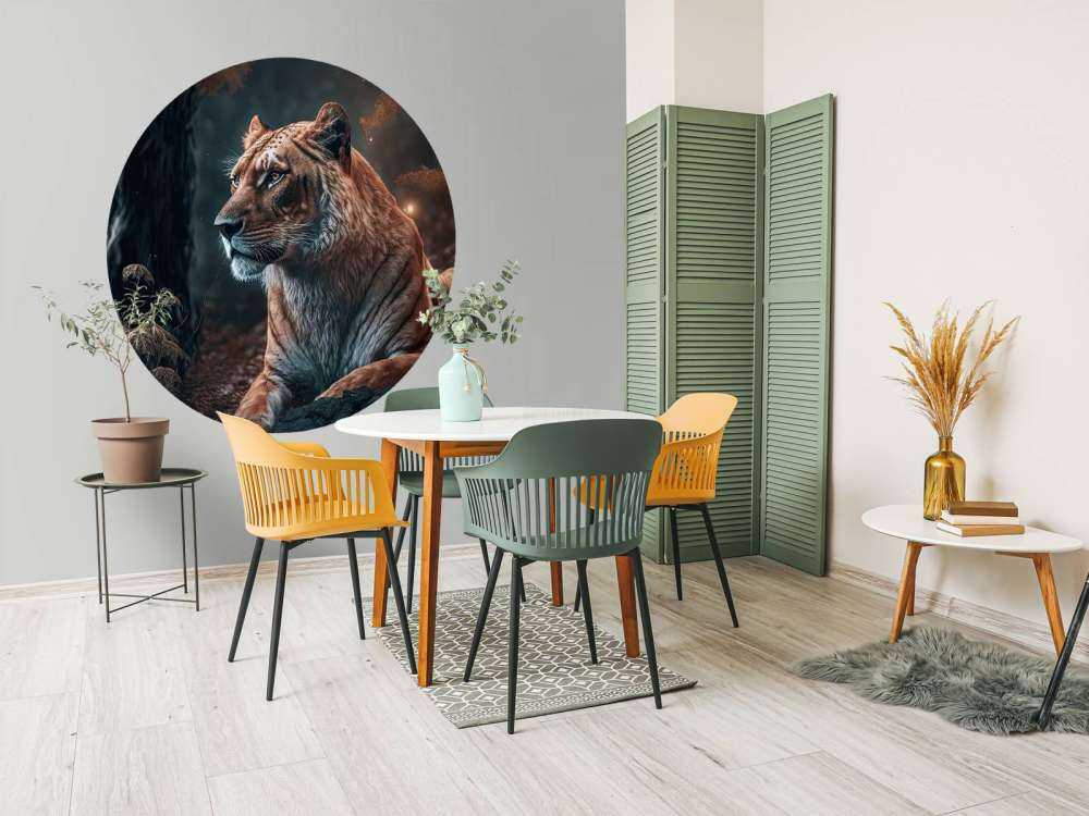 Illustratie van een leeuw