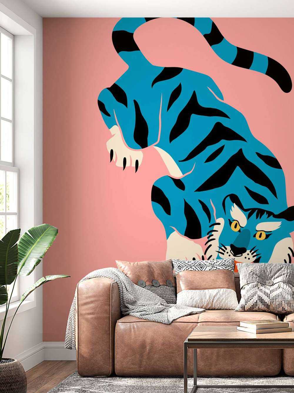 Blauwe tijger