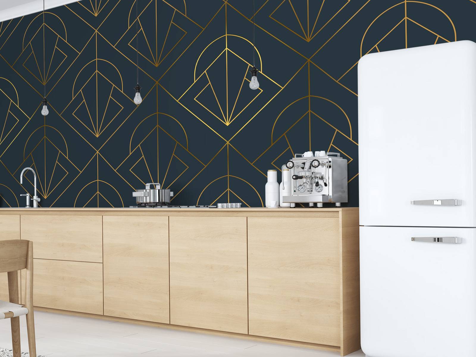 Abstracte art deco