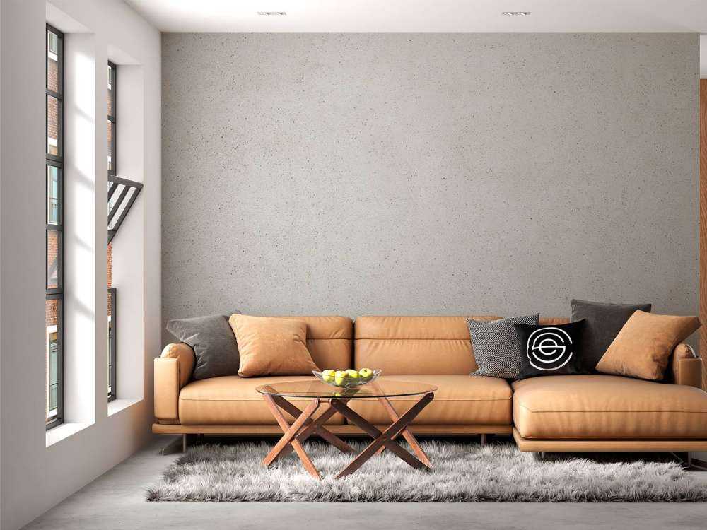 Betonstructuur met fijne steentje