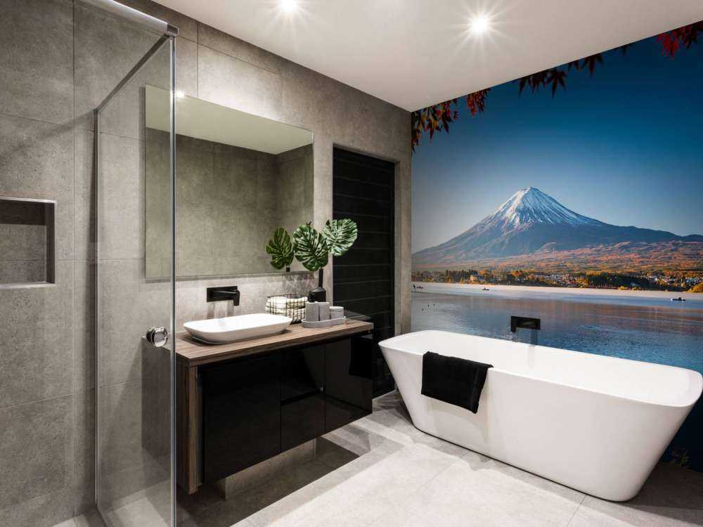 De Fuji berg in de middag